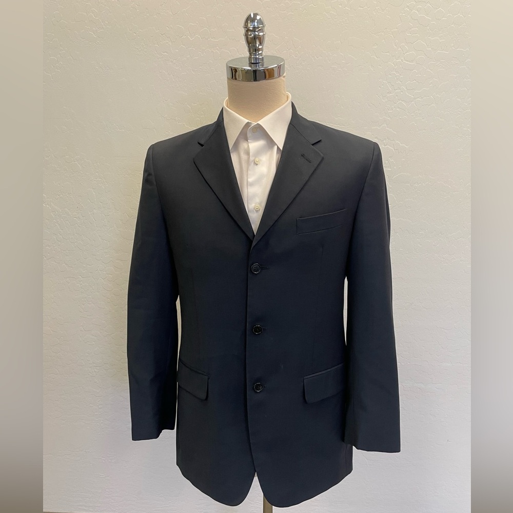 MISSONI Made in Italy Vintage 3-Button Suit Jacket in Almost Navy Size 40 L‎
